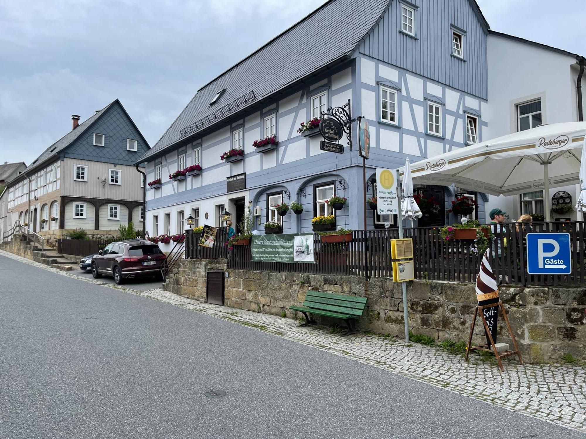 Gasthof Zur Hoffnung Hinterhermsdorf Εξωτερικό φωτογραφία