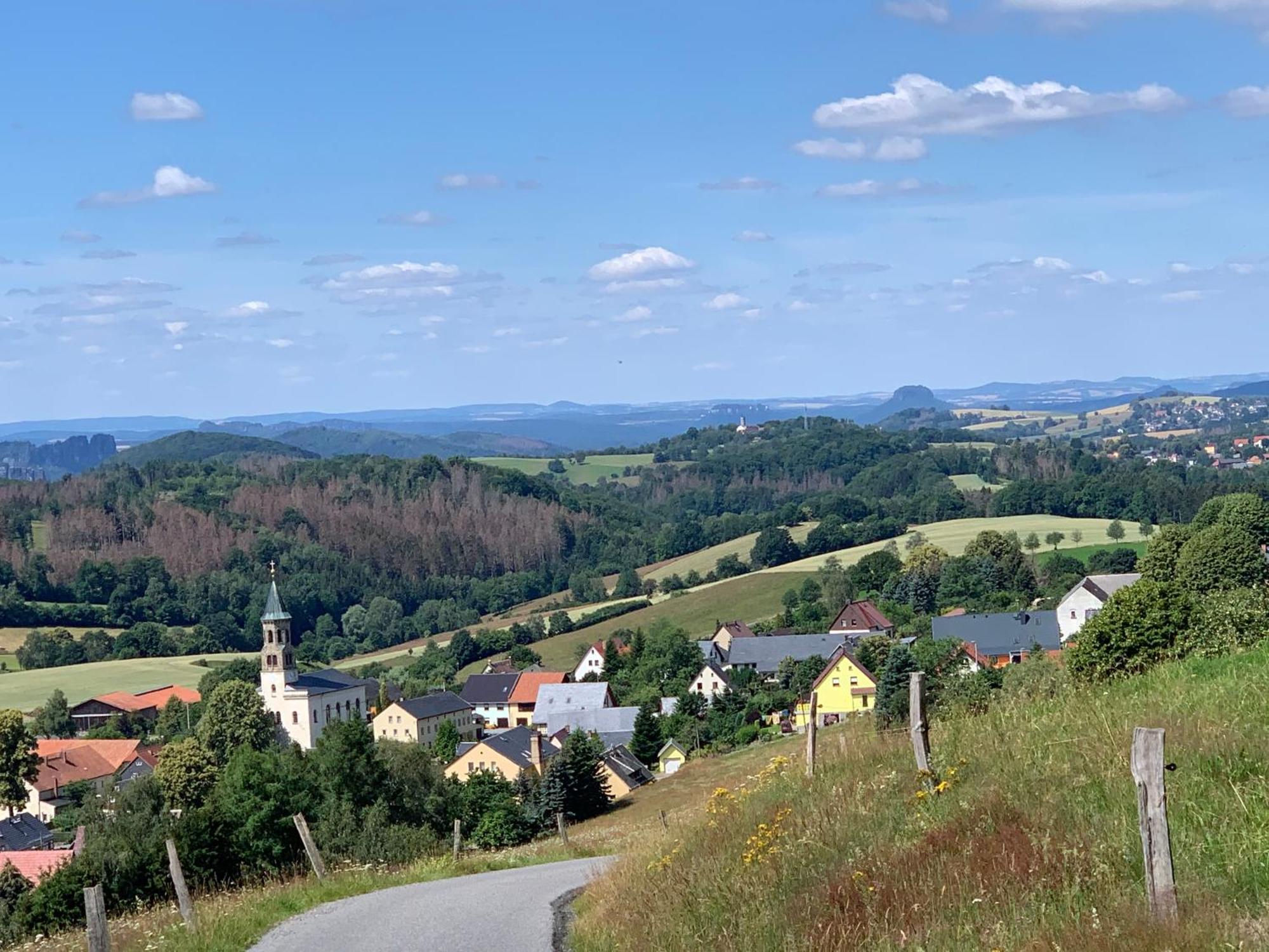 Gasthof Zur Hoffnung Hinterhermsdorf Εξωτερικό φωτογραφία