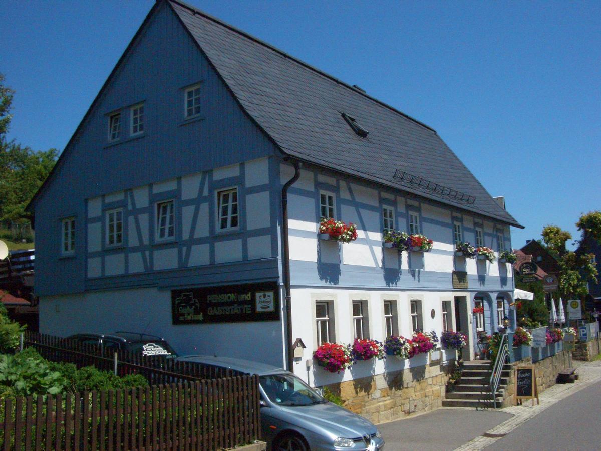 Gasthof Zur Hoffnung Hinterhermsdorf Εξωτερικό φωτογραφία